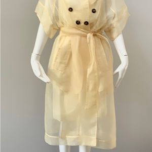 Organza wrap dress size 6 size